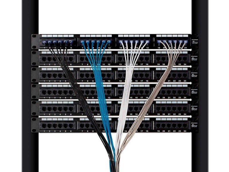 Monoprice SlimRun Cat6A Ethernet Patch Cable - Network Internet Cord - RJ45, Stranded, UTP, Pure Bare Copper Wire, 30AWG, 10 Feet, 10-color, 10-Pack - Image 5